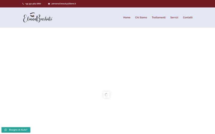 Screenshot stránky elianabarbato.it
