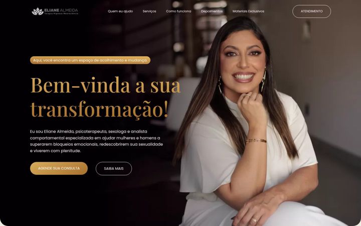Екранна снимка на elianealmeida.com.br