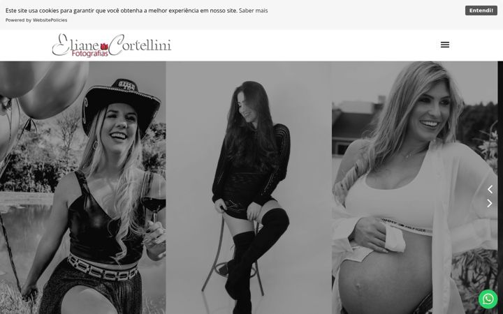 Екранна снимка на elianecortellini.com.br