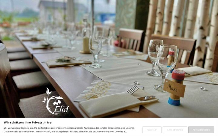 Posnetek zaslona eliarestaurant.de