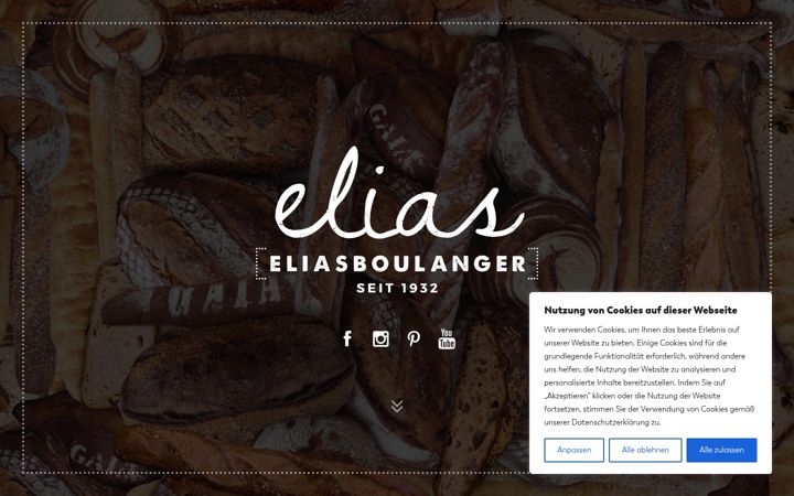 Posnetek zaslona eliasboulanger.de