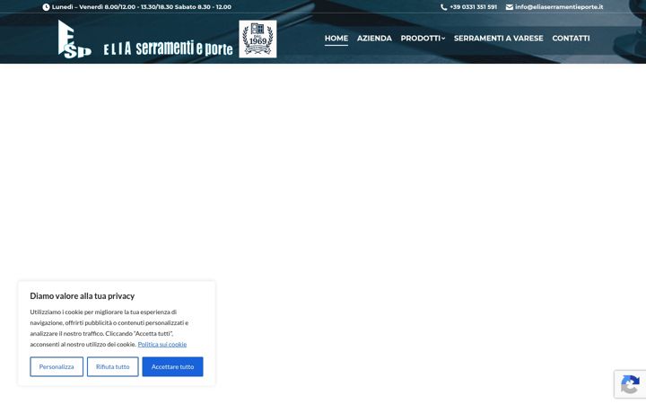 Screenshot stránky eliaserramentieporte.it
