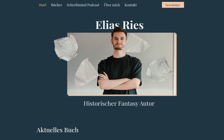 Snimka zaslona za eliasries.de