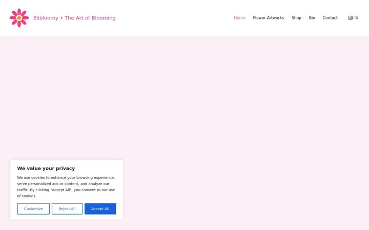Screenshot of elibloomy.com