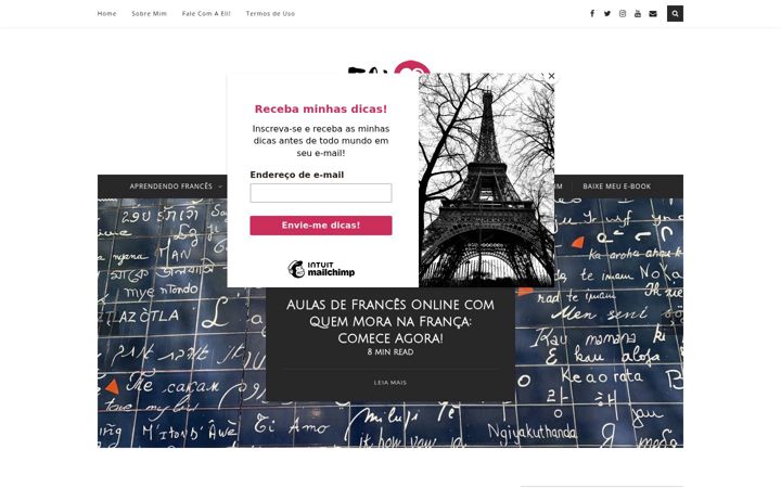 Екранна снимка на elidaadica.com.br