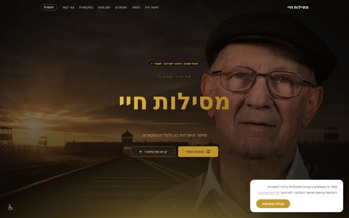 Screenshot of eliezershimoni.com