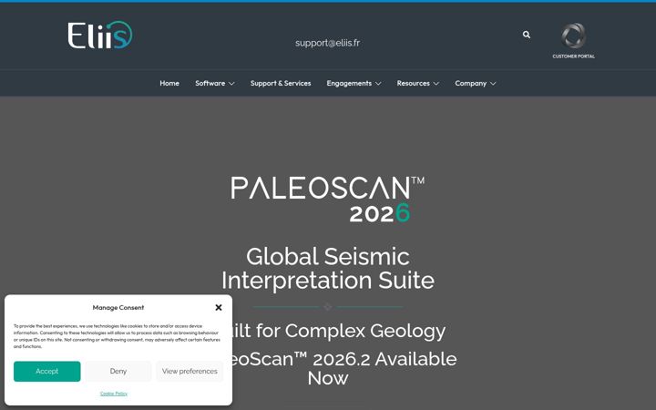 Screenshot of eliis-geo.com