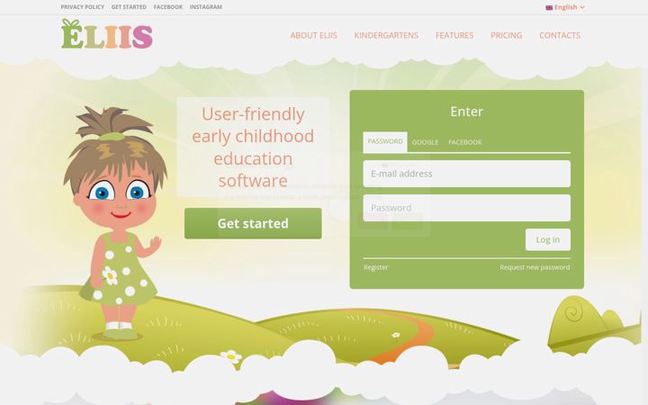 Screenshot of eliis.eu
