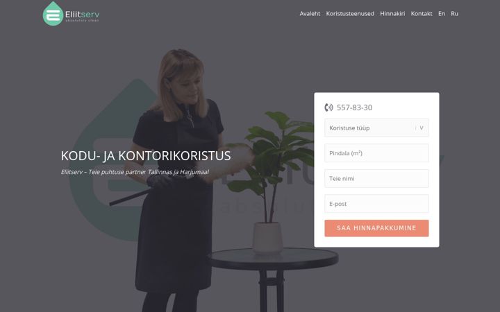 Screenshot of eliitserv.ee