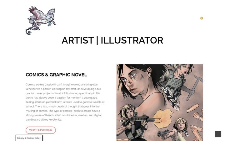 Screenshot of elijahloving.com