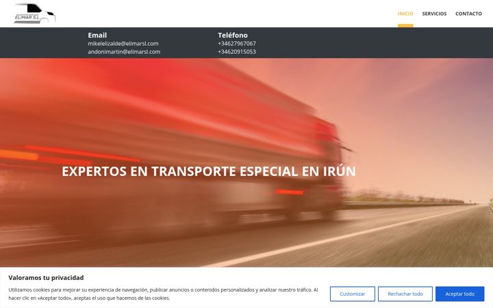 Screenshot of elimarsl.com