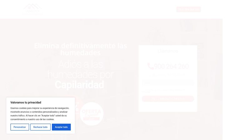 Screenshot di eliminarhumedad.net