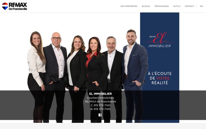 Screenshot of elimmobilier.com