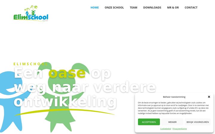 Snímek obrazovky elimschoolrijssen.nl