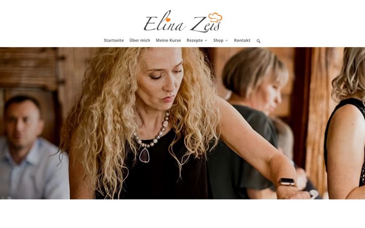 Snimka zaslona za elina-zeis.de