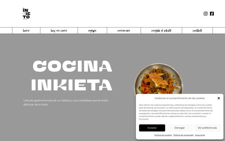 Screenshot of elinkieto.com