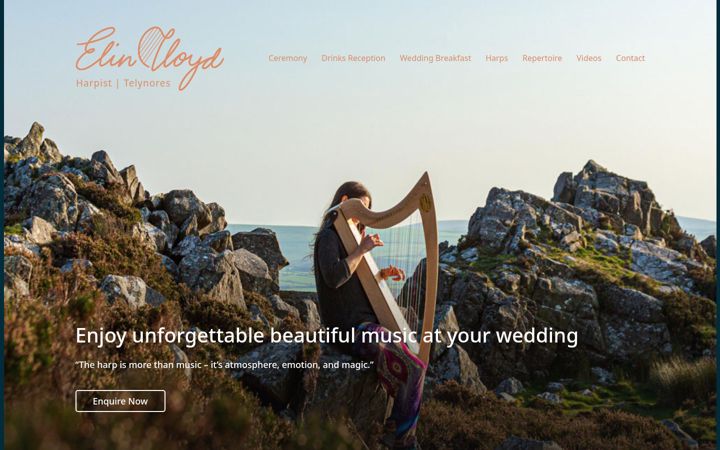 Screenshot of elinlloyd.com