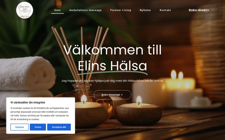 Screenshot ta' elinshalsa.se