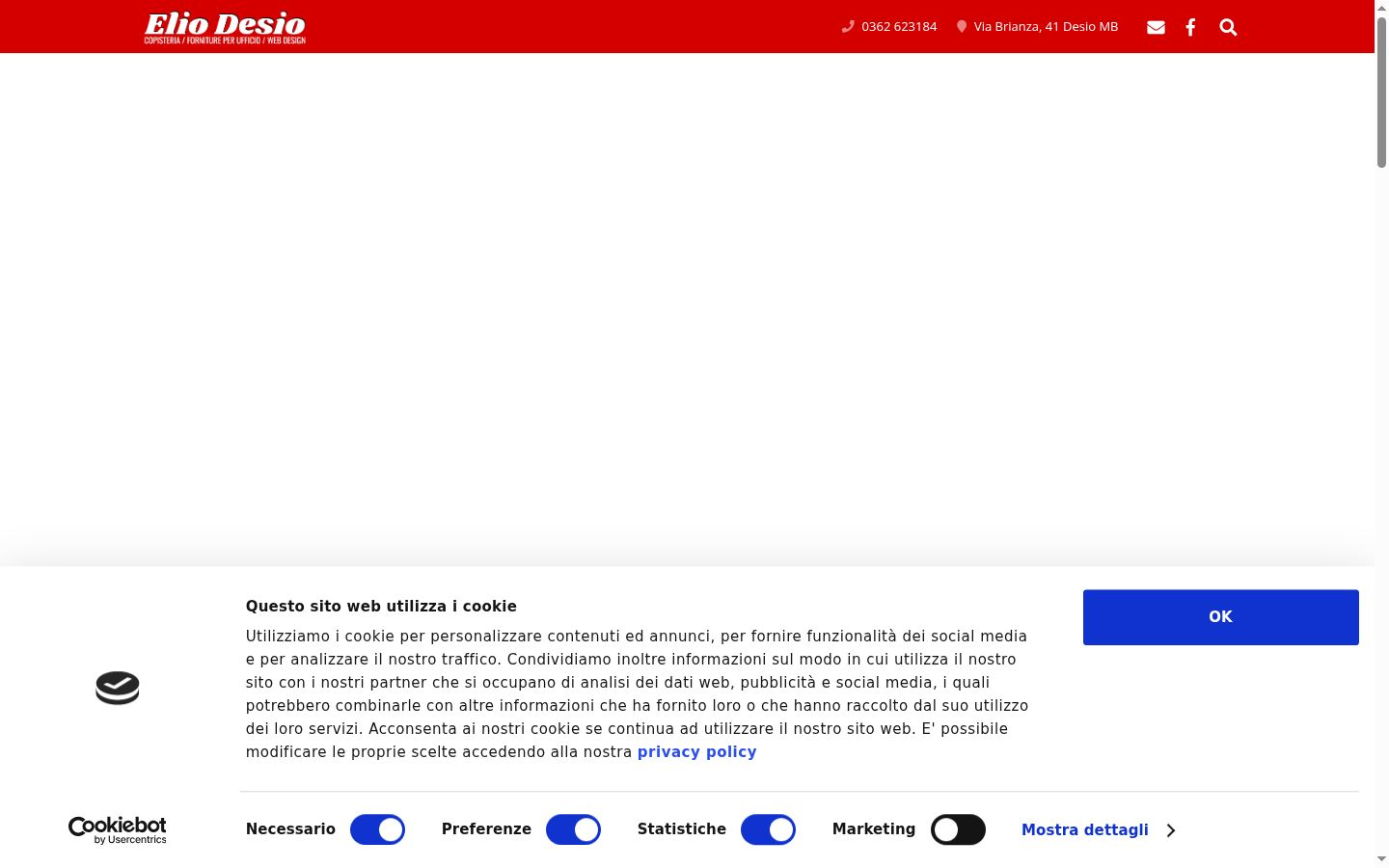 Sutikimo reklamjuostės, rodytos prieš bet kokią sąveiką, ekrano kopija