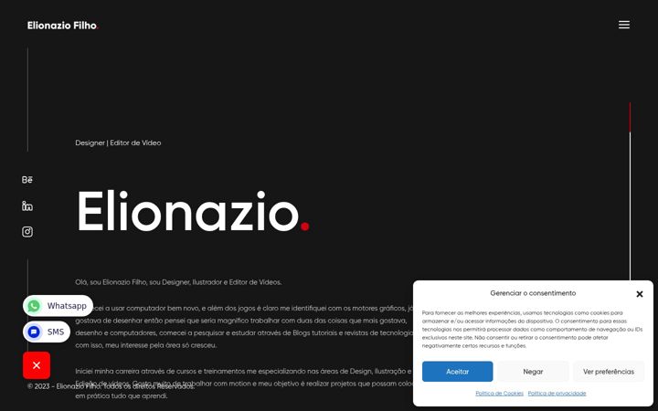 Screenshot of elionazio.pt