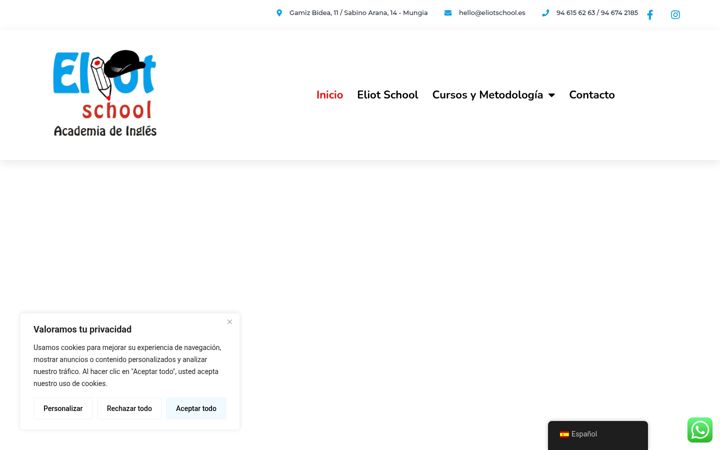Skärmbild av eliotschool.es