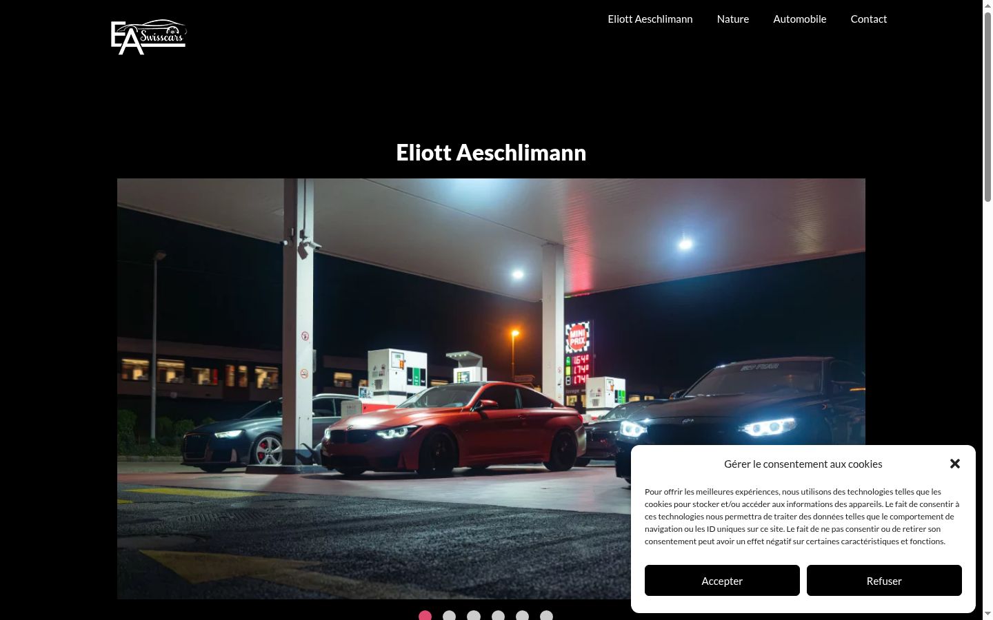 Screenshot tal-banner tal-kunsens muri qabel kwalunkwe interazzjoni