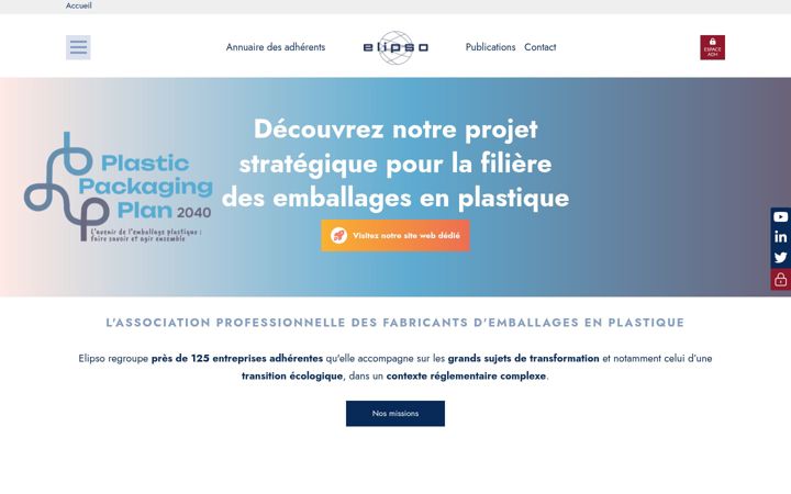 Screenshot of elipso.org