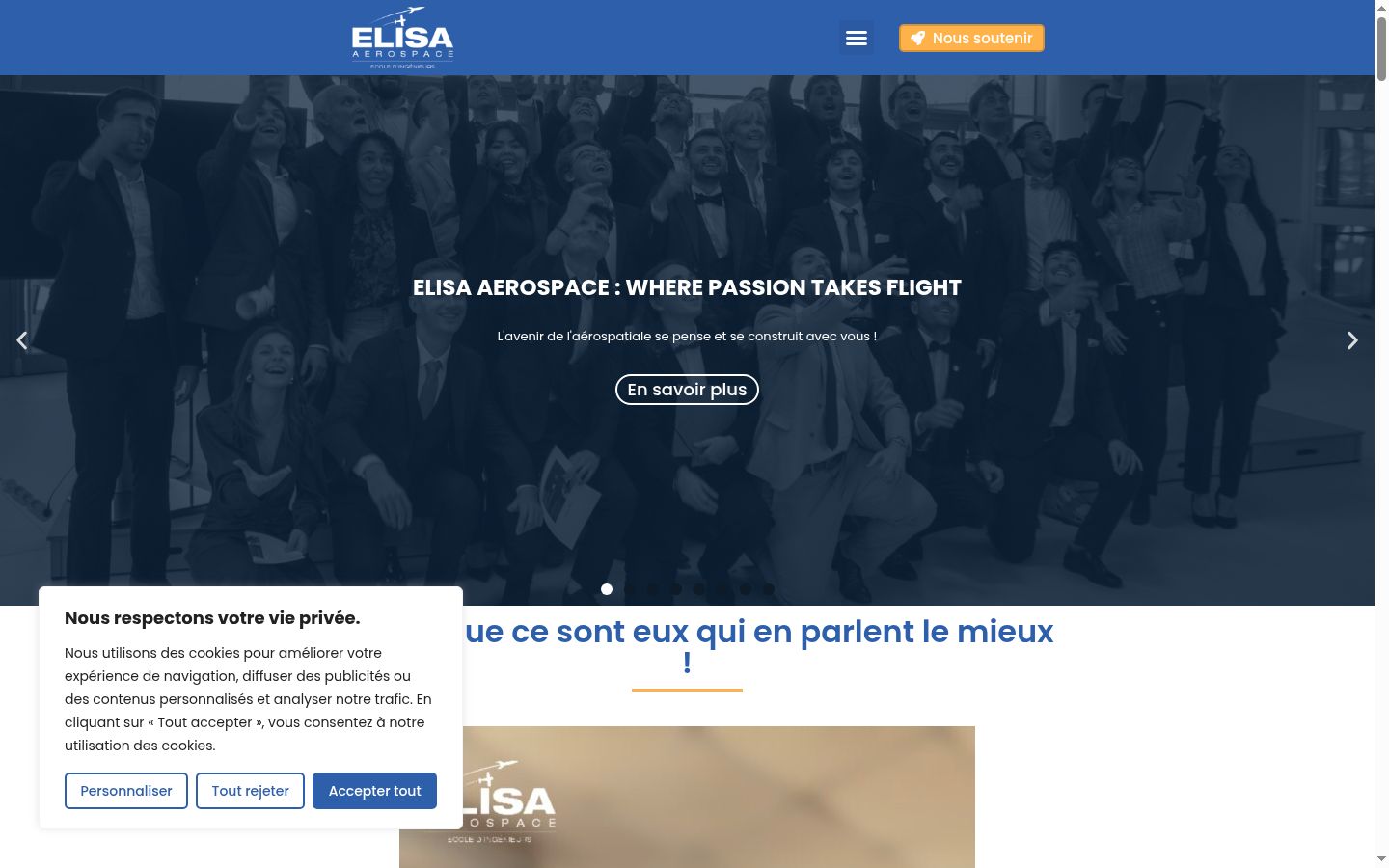 Screenshot tal-banner tal-kunsens muri qabel kwalunkwe interazzjoni