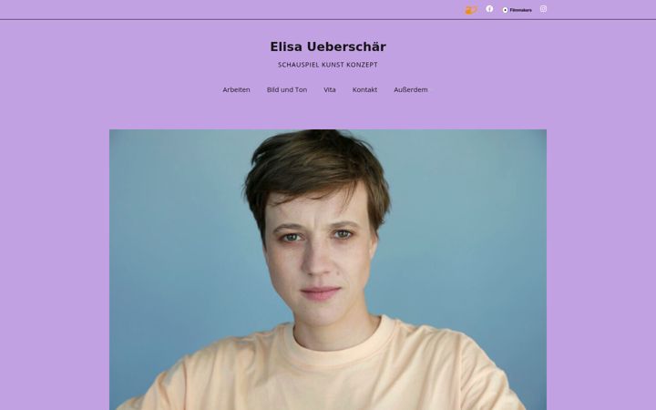 Snímek obrazovky elisa-ueberschaer.de
