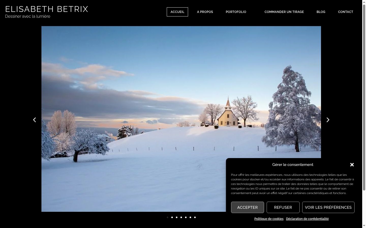 Screenshot tal-banner tal-kunsens muri qabel kwalunkwe interazzjoni