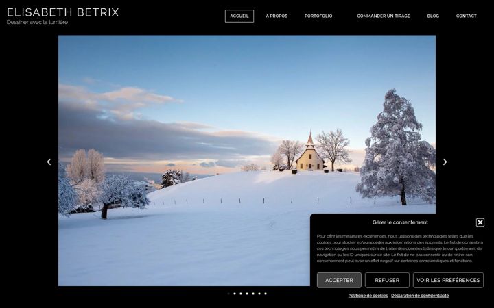 Skjermbilde av elisabeth-betrix.ch