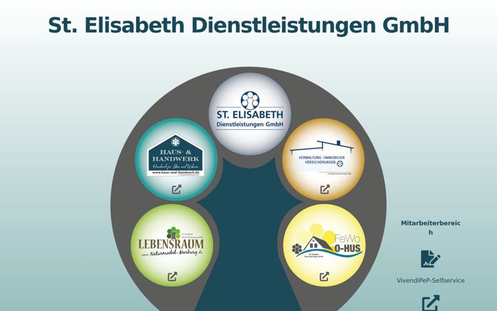 Snímek obrazovky elisabeth-dienstleistungen.de