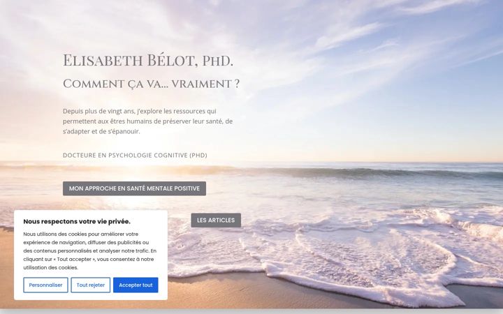Screenshot of elisabeth-grimaud.com