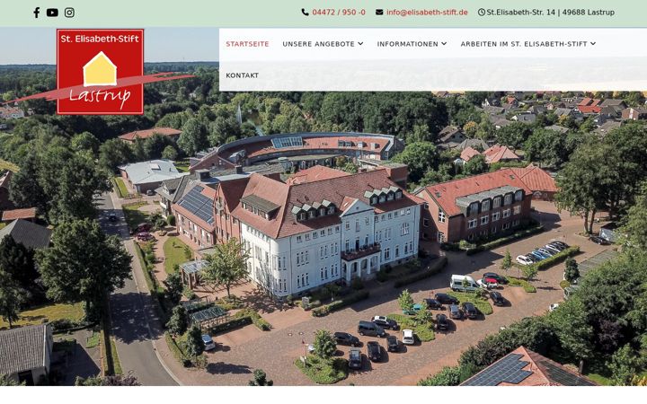 Ekrānuzņēmums no elisabeth-stift-lastrup.de