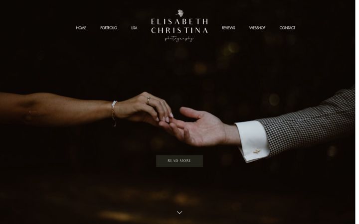 Screenshot of elisabethchristina.com