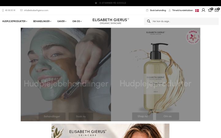 Screenshot von elisabethgierus.com