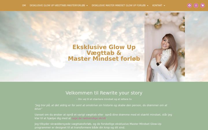 Snímek obrazovky elisabethmartine.dk