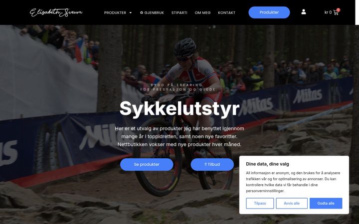 Ekrano kopija elisabethsveum.no