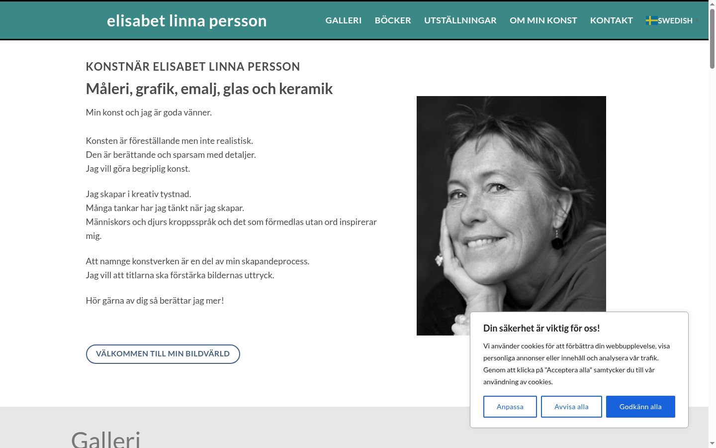 Sutikimo reklamjuostės, rodytos prieš bet kokią sąveiką, ekrano kopija