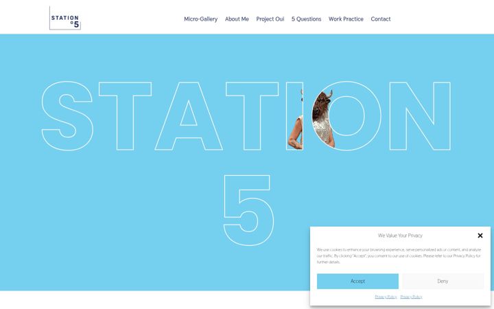 Screenshot of elisakeir.com