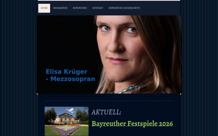 Екранна снимка на elisakrueger.de