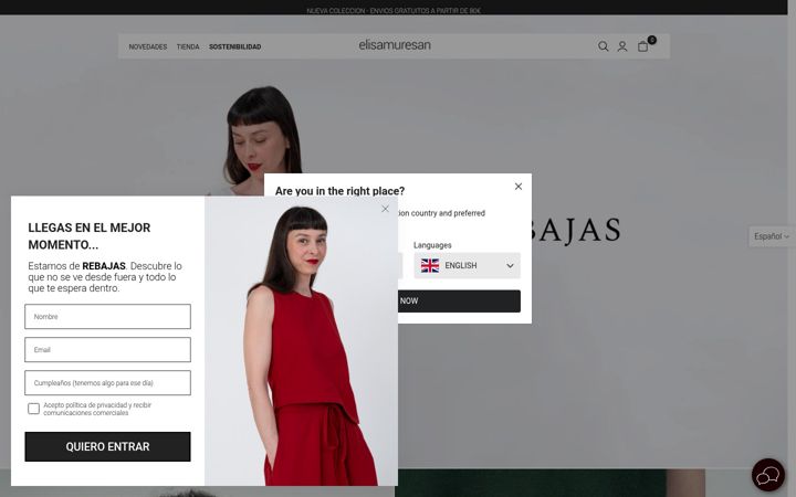 Screenshot of elisamuresan.com