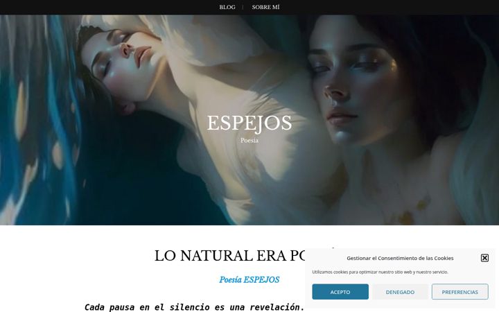 Screenshot of elisapoesia.com
