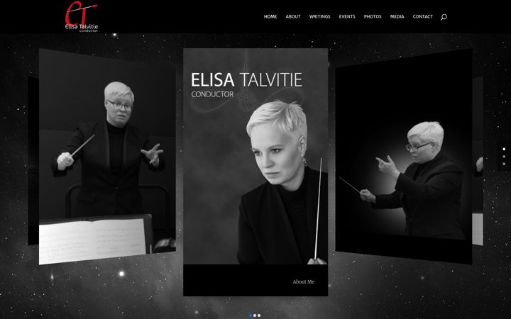 Screenshot of elisatalvitie.com