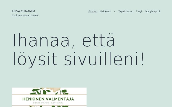 Screenshot of elisaylinampa.com