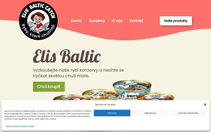 Screenshot ta' elisbaltic.cz