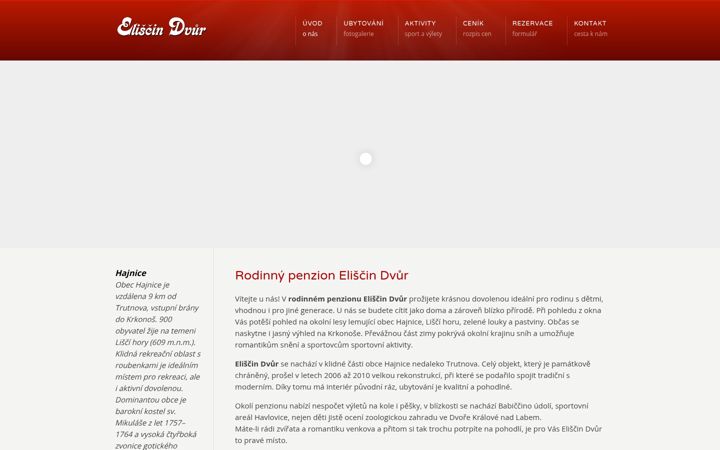 Screenshot ta' eliscindvur.cz