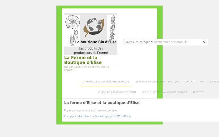 Screenshot ta' elisedepoilly.fr