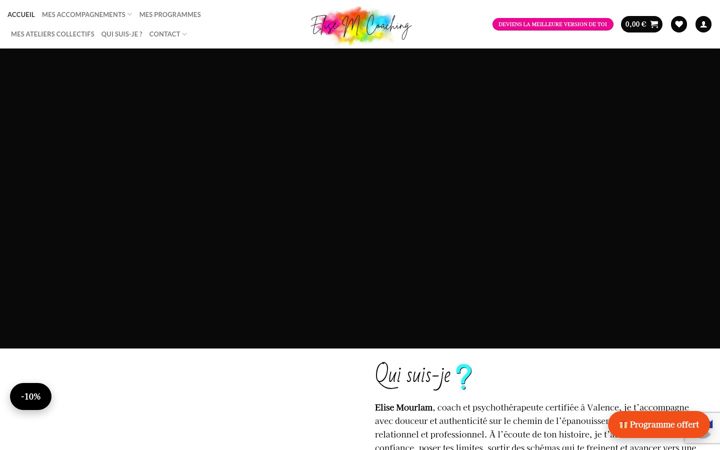 Screenshot ta' elisemcoaching.fr