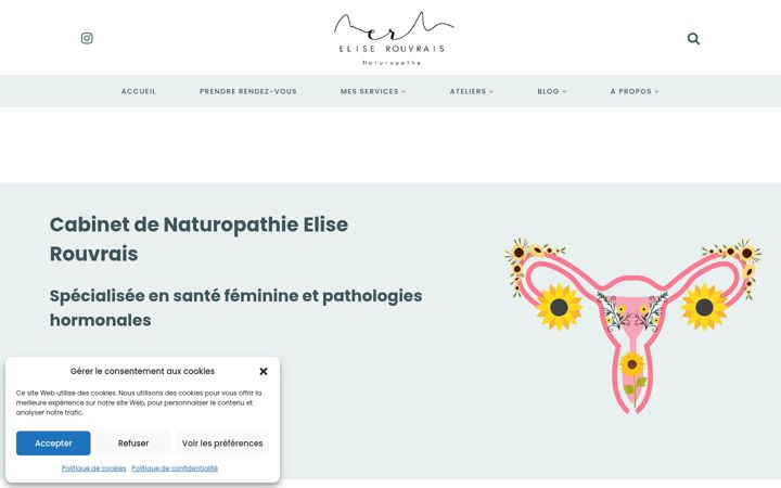 Screenshot of eliserouvrais.com